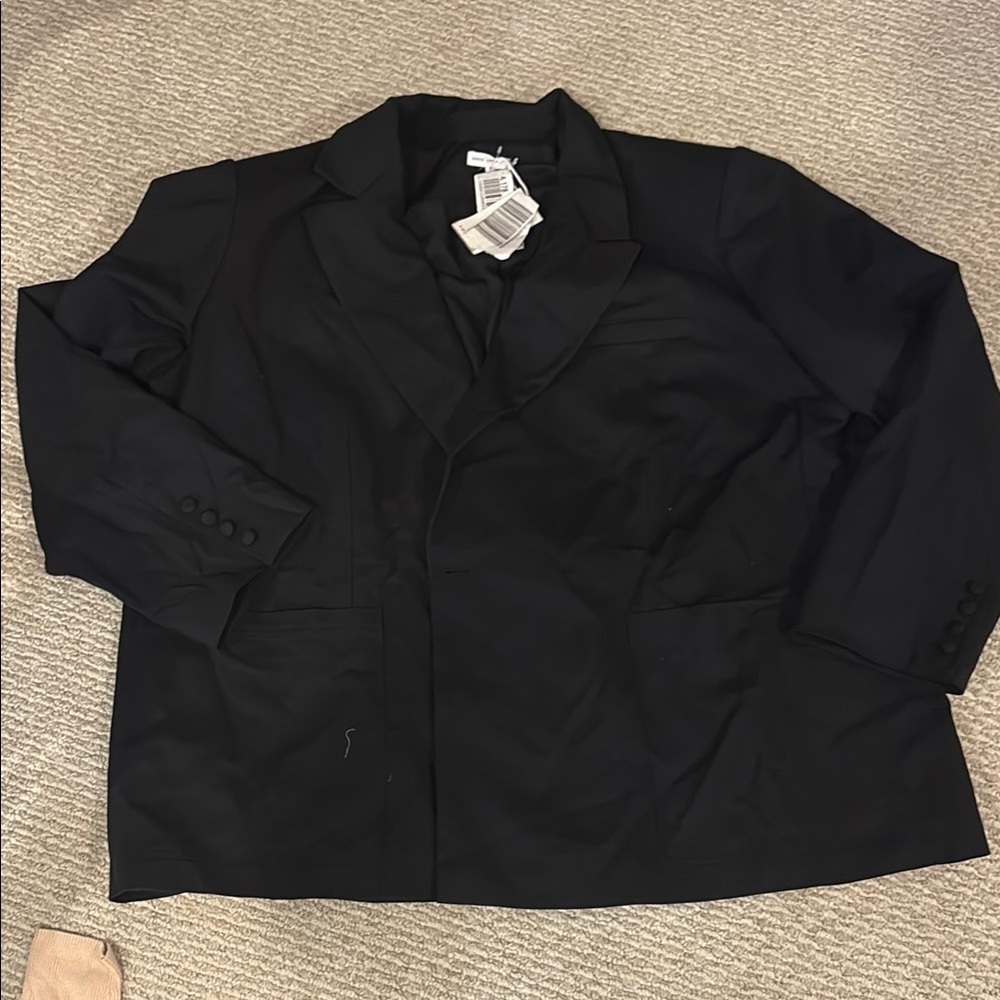Good American Black Blazer
